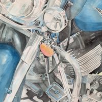 Blue BikeIMG_4217